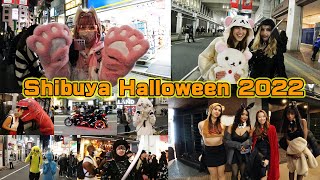 Shibuya Halloween 2022 Saturday Night  渋谷ハロウィン 4K |Tokyo, Japan OCT 2022