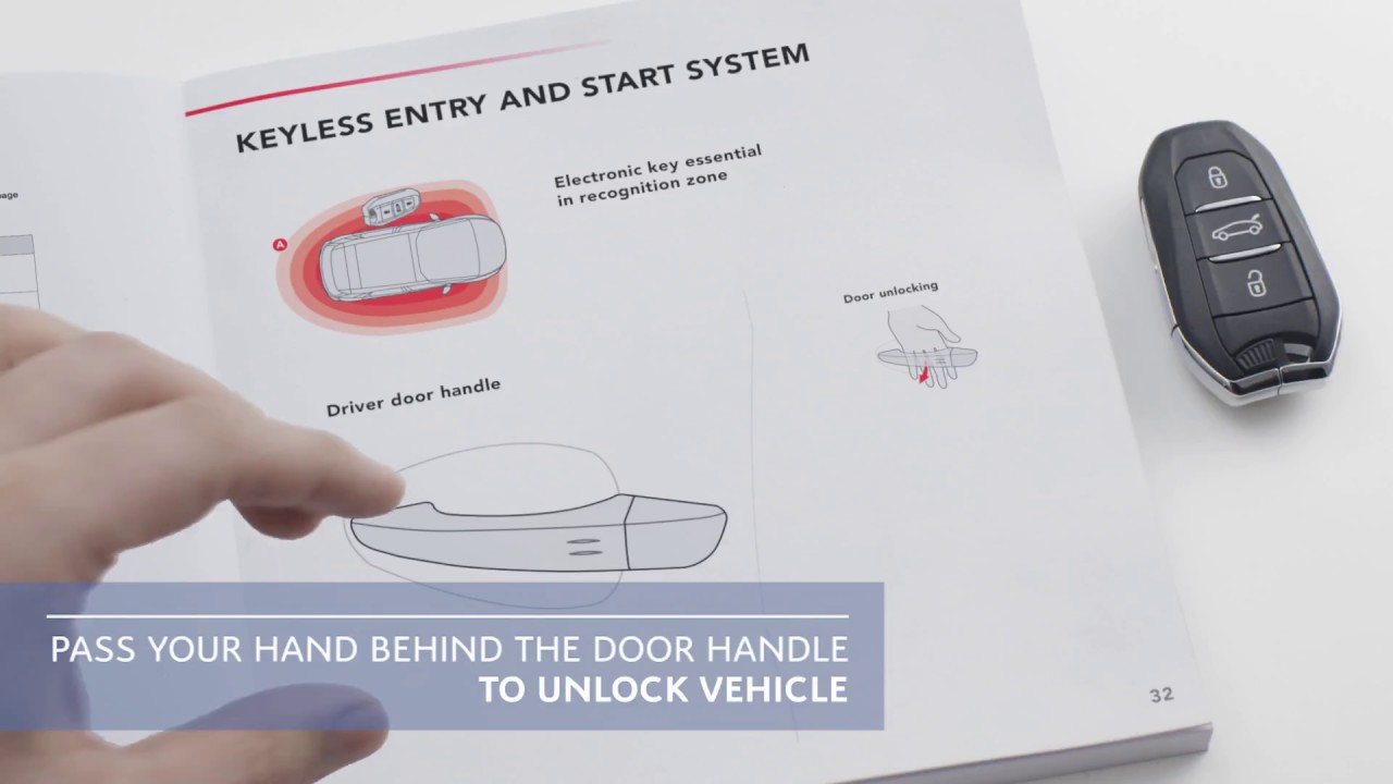 Citroën C4 SpaceTourer Keyless entry and start YouTube