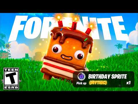 *NEW* FORTNITE 9TH BIRTHDAY UPDATE! (Season 4 LIVE)