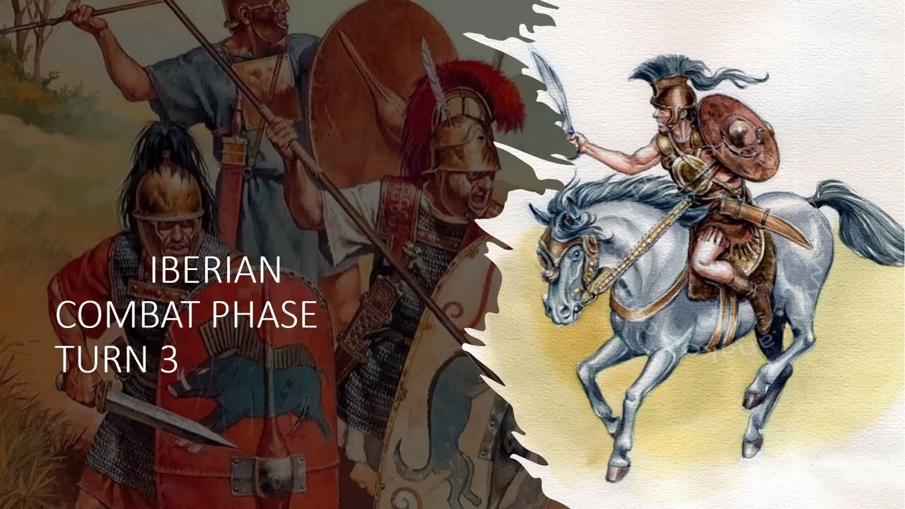 Game Turn 3, Solo Wargaming Project  Romans vs  Iberian Laietani