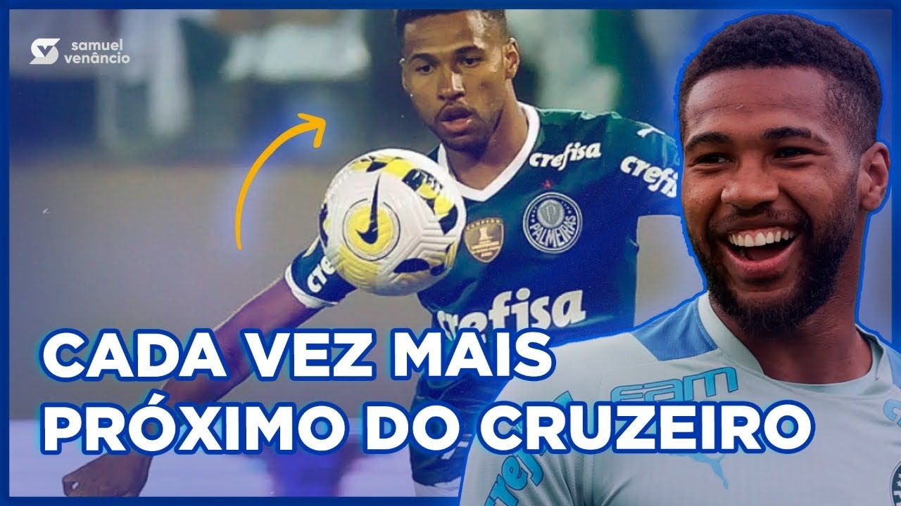 Cruzeiro e Palmeiras avançam em negociação do atacante Wesley