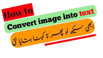 How to convert image into text || and translate text || hindi/urdu || by Zaman jutt tech
