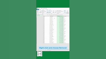 #164   Remove Unnecessary Columns in Power Query   #powerquery  #excel #exceltips #spreadsheetmagic