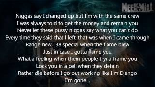 Video thumbnail of "Meek Mill - My Life [LYRICS] ft. French Montana (Dreamchasers 3)"