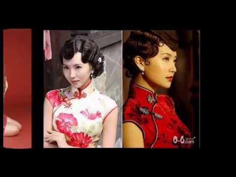 Красивые прически китайских девушек Красивые прически китайских девушек