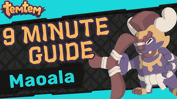 HOW TO MAOALA IN 9 MINS | Temtem Competitive GUIDE! Arbury PVP/PVE Movesets / Spread / Build!