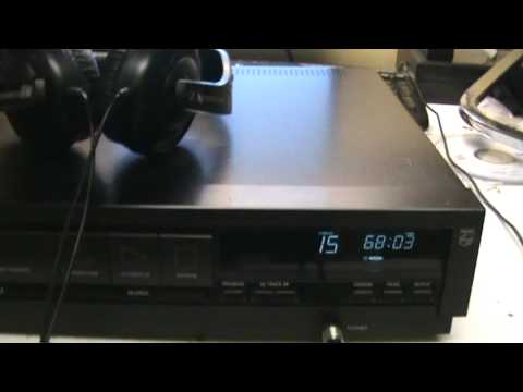 Better Video of the Philips CD-780 CD-Player - YouTube