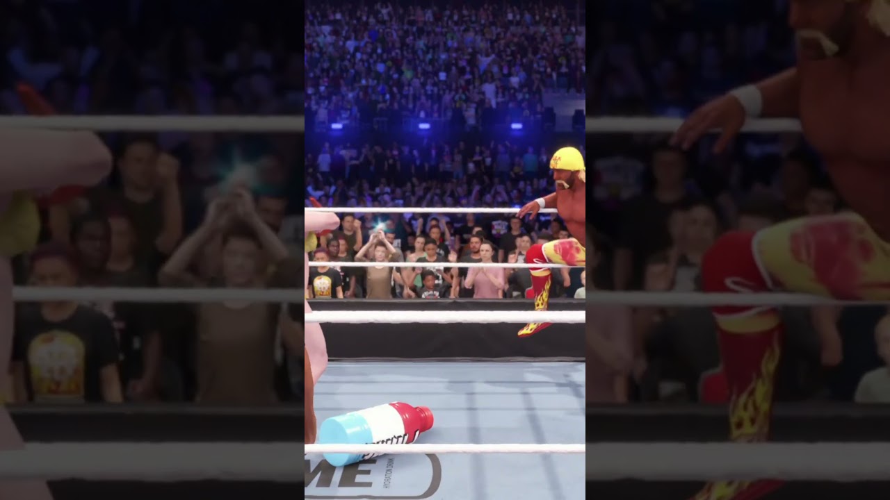 Бой Халка Хогана против Бет Феникс, WWE, часть 6 