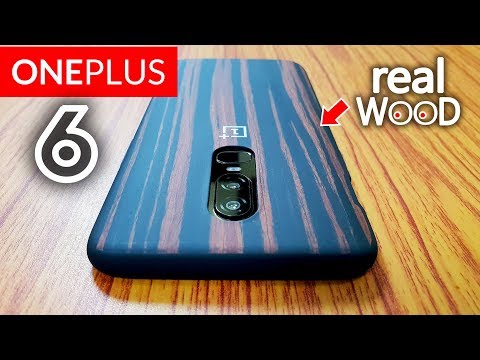 OnePlus 6 Official Ebony Wood Case - Best Looking Case Ever!🔥