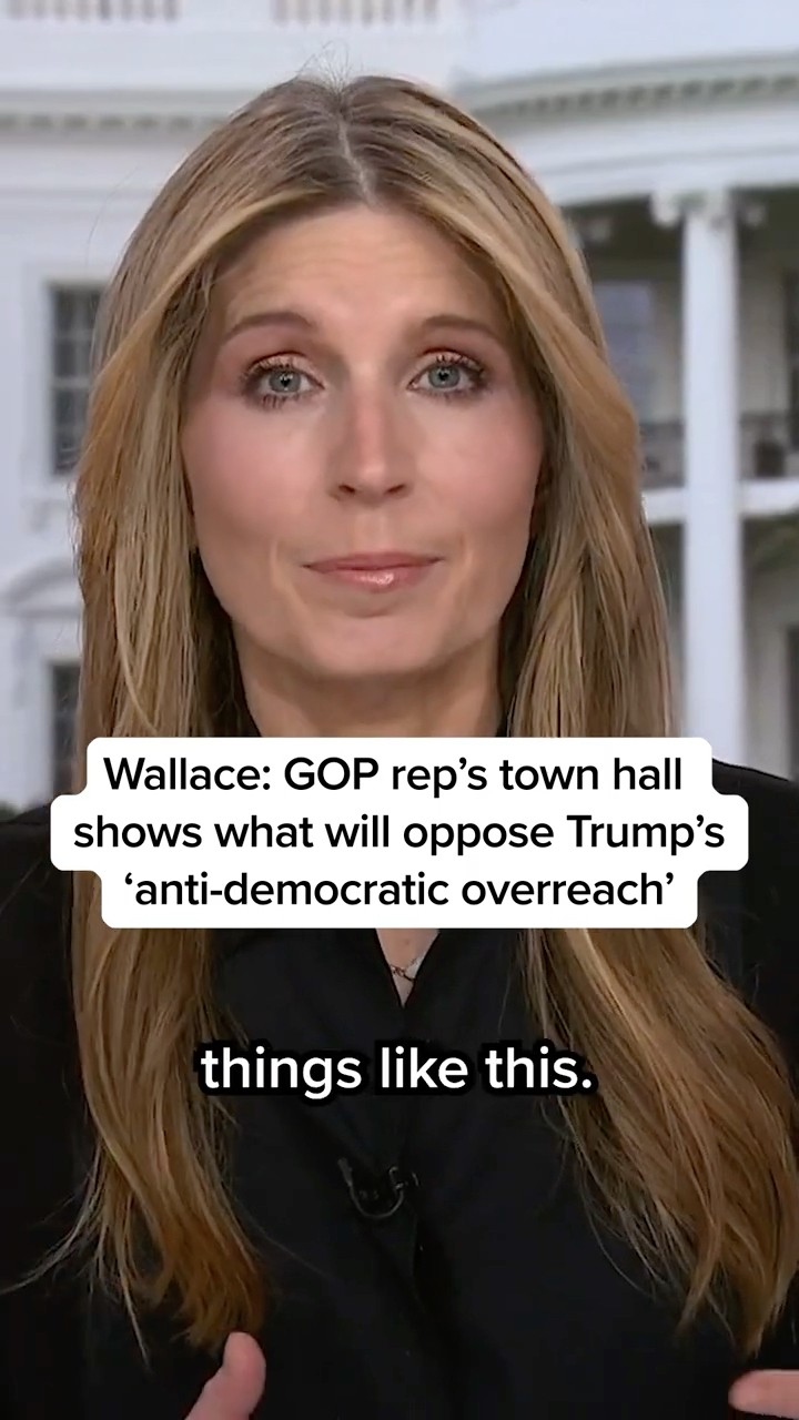 Wallace: GOP rep's town hall shows what will oppose Trump's 'anti-democratic overreach'