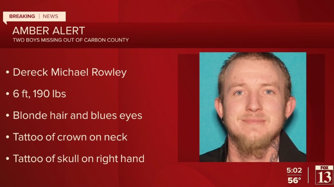 Amber Alert issued for man out of Carbon County with 2 children