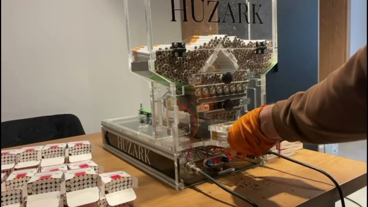 Cigarette Packing Machine Semi-Automatic Huzark Compact-Pack WhatsApp +48731444033