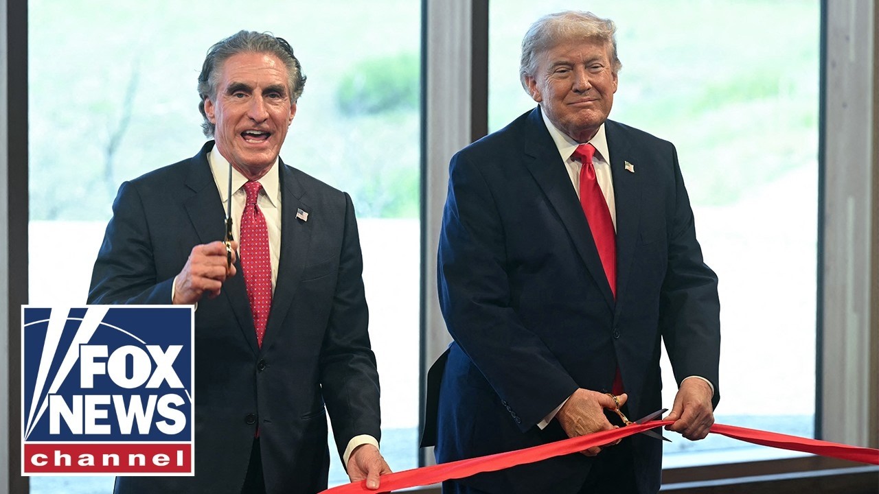 WATCH: President Trump delivers remarks at Theodore Roosevelt Presidential Library dedication WATCH: President Trump delivers remarks at Theodore Roosevelt Presidential Library dedication