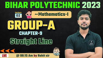 Applied Mathematics-1 | Chapter-9 | Lec-5| Bihar Semester Live Class | Capter