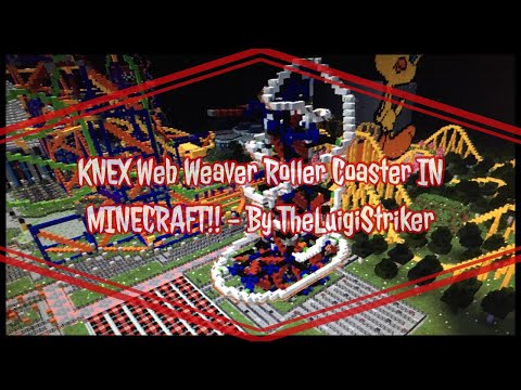 knex web weaver roller coaster