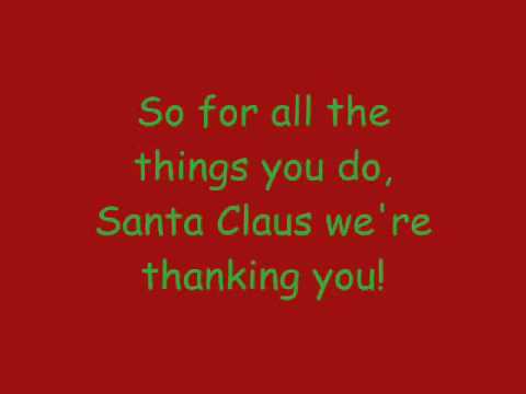 Phineas And Ferb - Thank You Santa Claus Lyrics (HQ)