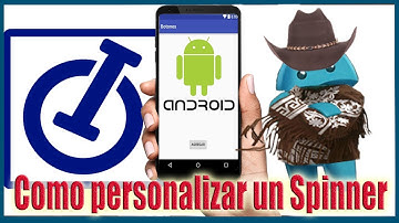 como personalizar un spinner