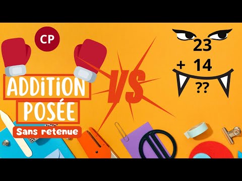 Addition posée sans