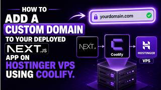 How To Add And Setup Your Web Domain In Your Deployed NextJS App On Your Coolify Hostinger VPS