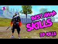 B2k fan best awm skills 1 vs 4 gameplay  29 kills
