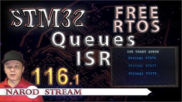 Программирование МК STM32. Урок 116. FreeRTOS. Прерывания. Очереди в прерываниях. Часть 1