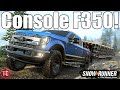 SnowRunner: F350 CONSOLE MOD Hauls Pipes to OIL RIG! Season 10 DLC GAMEPLAY!