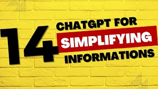 How To Use ChatGPT For Simplifying Large and Complex Articles