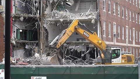 University of Maryland Chemistry Building Wing One Demolition