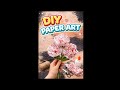 How to make Easy tissue paper flower | DIY Easy Paper Flower in 5 Minutes |🌹 