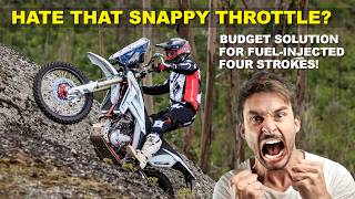 OVmoto Throttle Master review - smoother throttle action for the AJP PR7!︱Cross Training Adventure