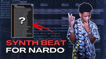 SYNTH BEAT? How to make a crazy Type Beat for Nardo Wick and Lil Baby | FL Studio Cookup