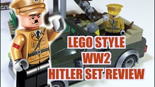 LEGO STYLE WW2 HITLER SET from Aliexpress  review in English