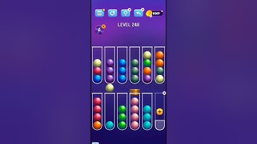 Ball Sort Puzzle Level 241 to Level 250