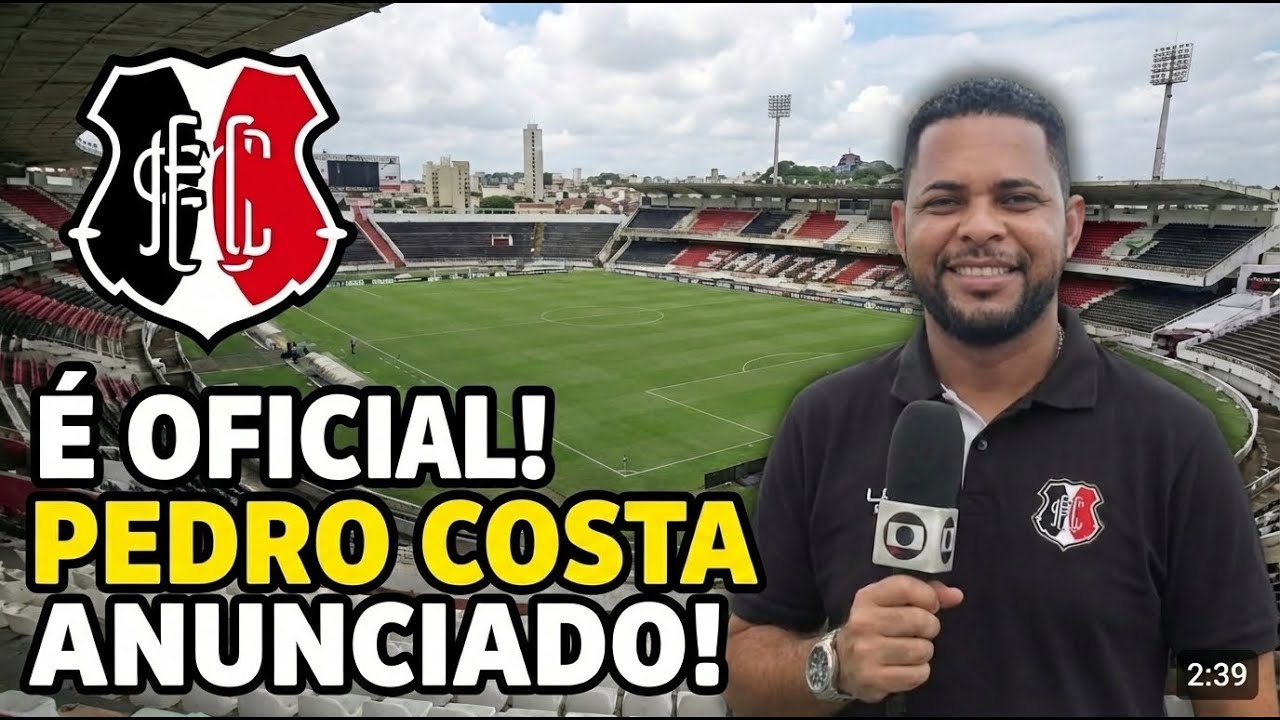 BOMBA NO SANTA CRUZ! PEDRO COSTA OFICIALIZADO: A VERDADE POR TRÁS DA DEMORA!