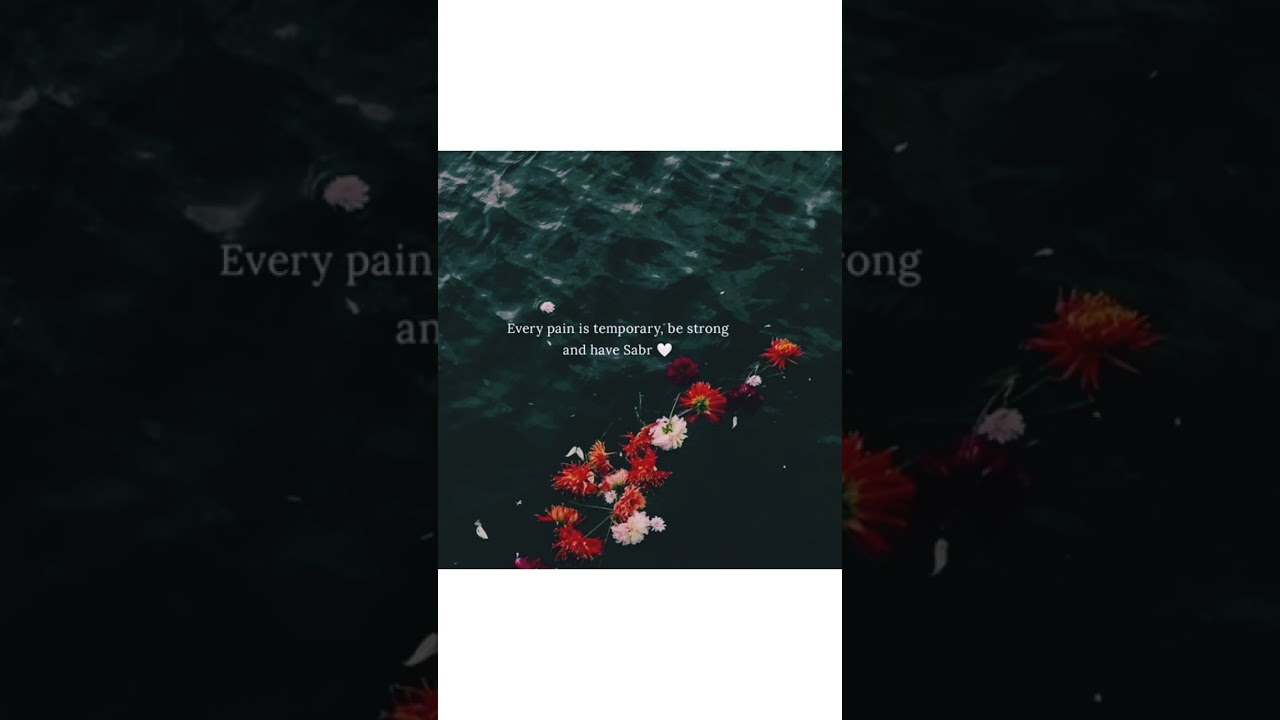 Be strong and have sabr💖