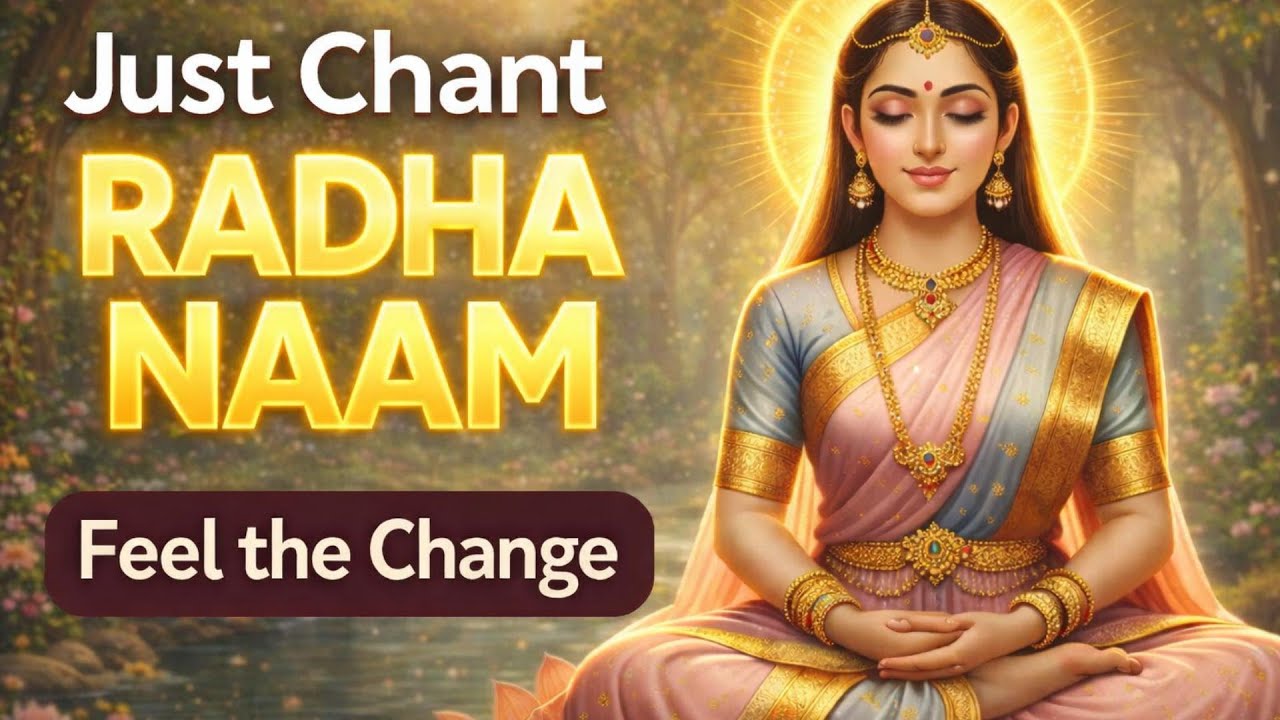 Just Chant Radha Naam for 10 Minutes | Feel the Change