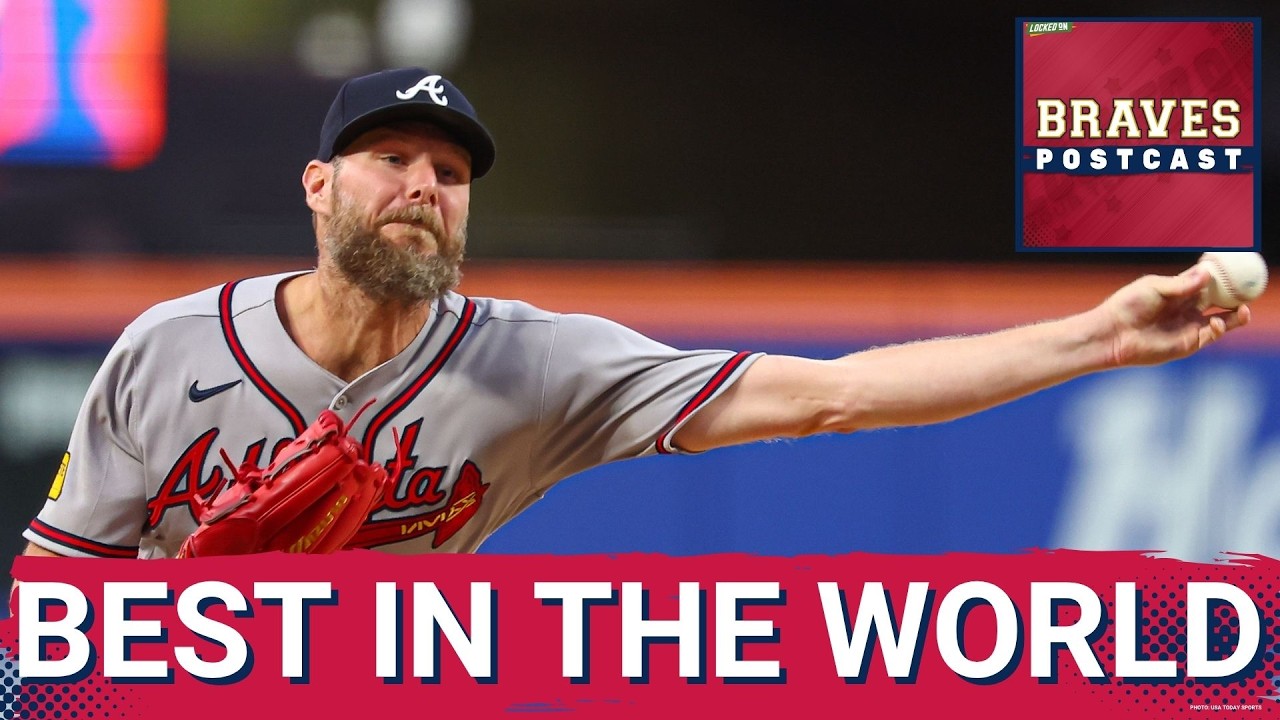 BRAVES POSTCAST: Braves win pitching duel vs Mets behind BEST IN THE WORLD Chris Sale LIVE REACTION