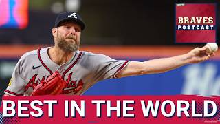 BRAVES POSTCAST: Braves win pitching duel vs Mets behind BEST IN THE WORLD Chris Sale LIVE REACTION