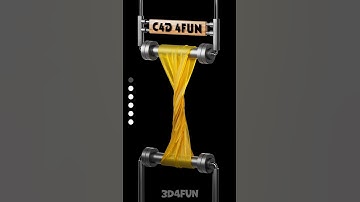 Cloth Stretch Test – How Many Polygons Until It Breaks? 🧵💥 | Cinema 4D Simulation #ClothSimulation