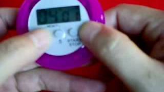 Clip Purple Timer