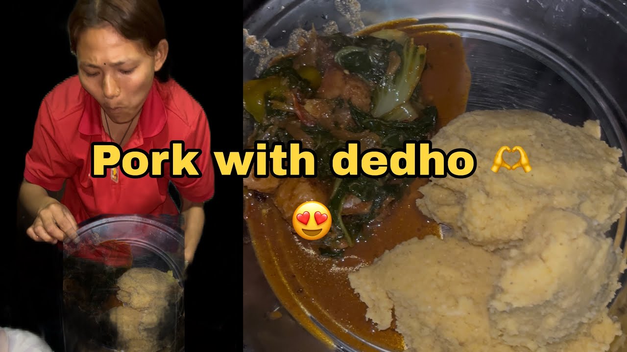 #Porkwith dedho🫶😍yummy😜