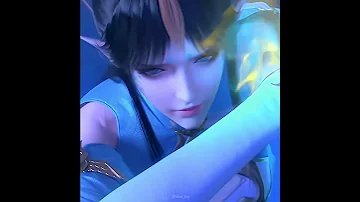 Xiao Yan And Feng Qing Er Best Meet Battle Through The Heavens Beauty Of Feng Qing Er 