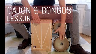 Cajon with Bongos - Full Lesson & Rhythm