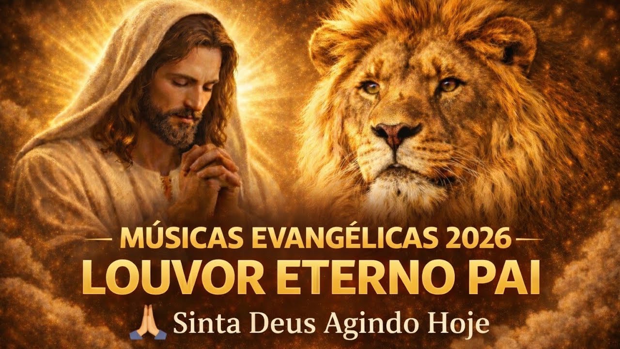 MÚSICAS EVANGÉLICAS 2026 🙏 Louvor Eterno Pai Sinta a Presença de Deus