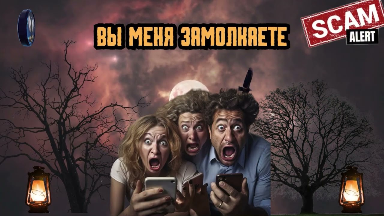 Вы меня замолкаете.Телефонные аферисты