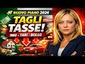 💸 Nuovo Piano di Giorgia Meloni: Tagli su IMU, TARI e Bollo Auto – Tutte le Condizioni Spiegate