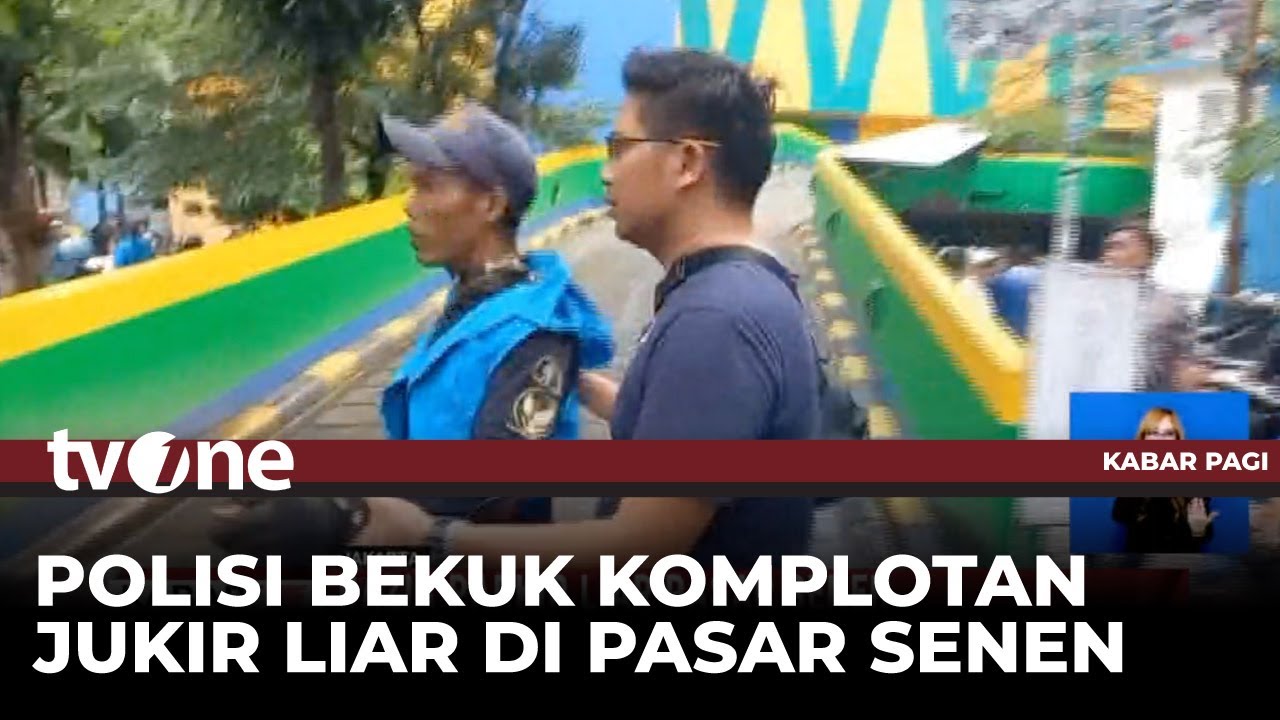 Razia Parkir Liar di Pasar Senen | Kabar Pagi tvOne
