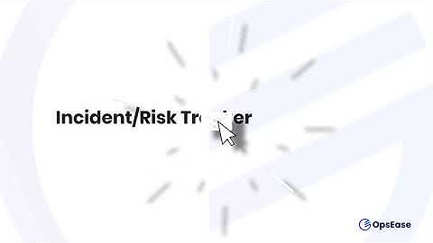 OpsEase Governance, Risk, and Compliance (GRC) Software Solution Demo