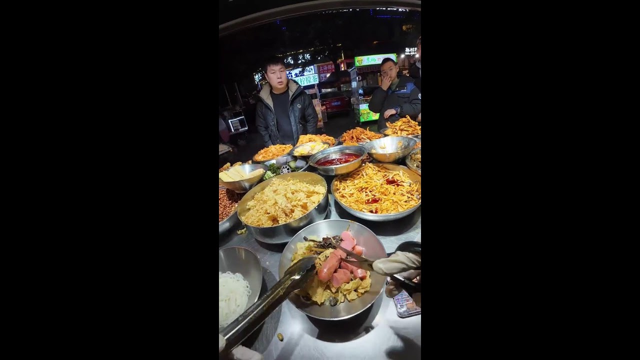 Chinese Street Food | Luosifen Assembly & Serving | Night Market Livestream