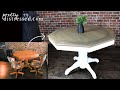 Table Makeover | Using General Finishes Water Based Stain